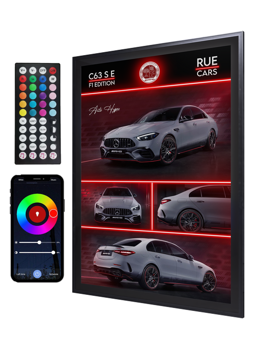 Custom Car Canvas LED 2D